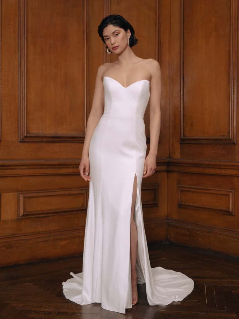 New With Tags (Nwt) - Jenny Yoo Hilaire Wedding Gown - Us Size 2